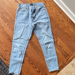 Just Black High Rise Light Blue Jeans